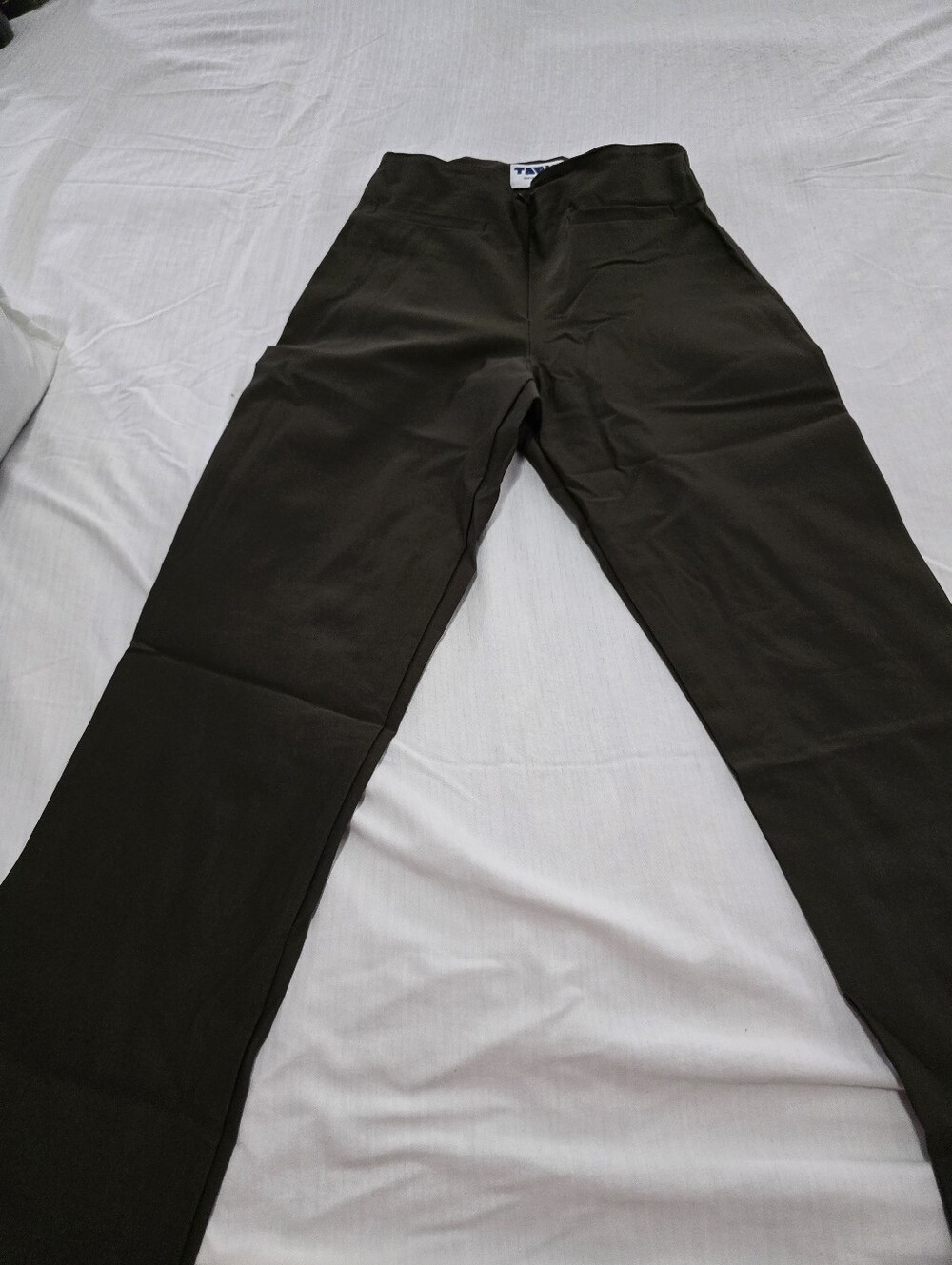 Slim Stretch Pants - Olive Brown by